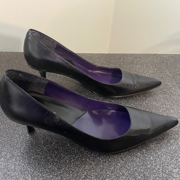 Nine West leather heels pumps, EUC, worn twice, US 7.5 - Picture 2 of 4